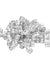 Silver braid cuff